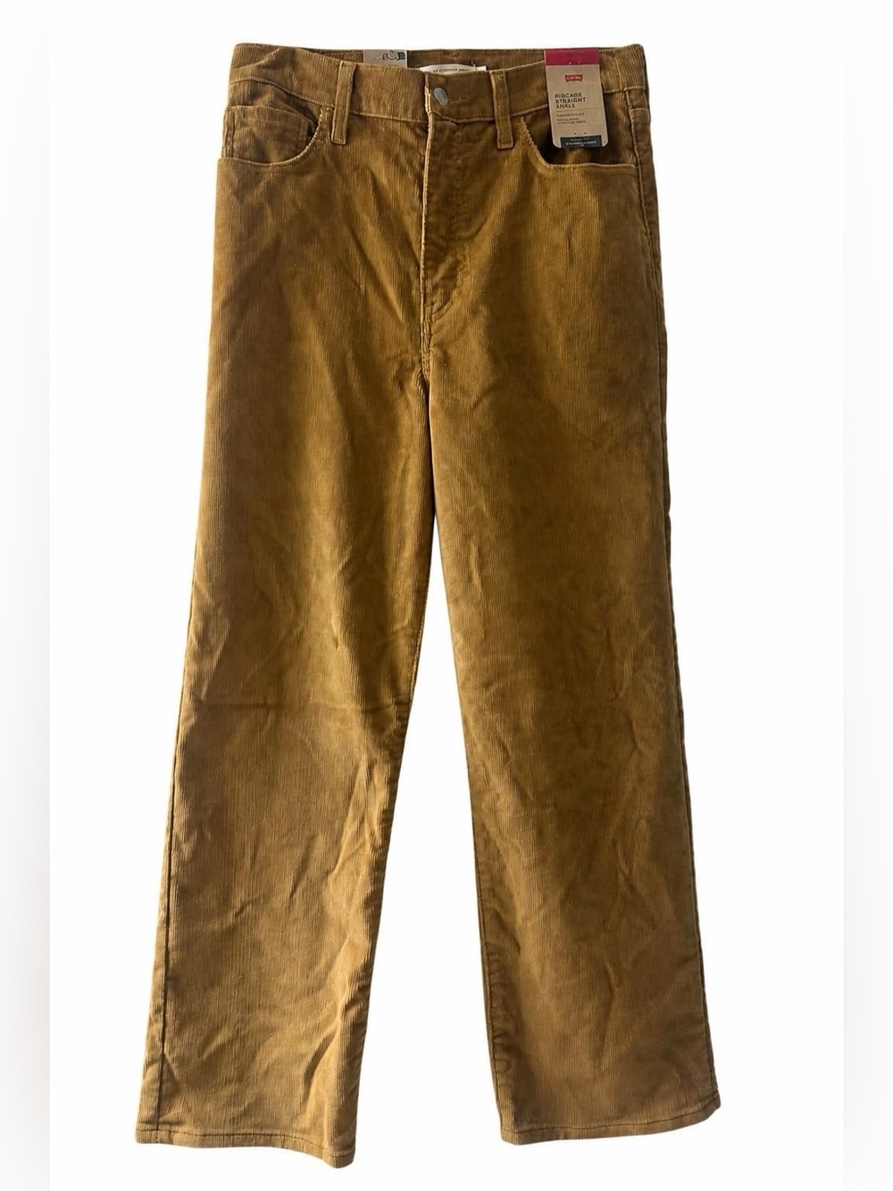 Ribcage Straight Ankle Corduroy Women's Pants